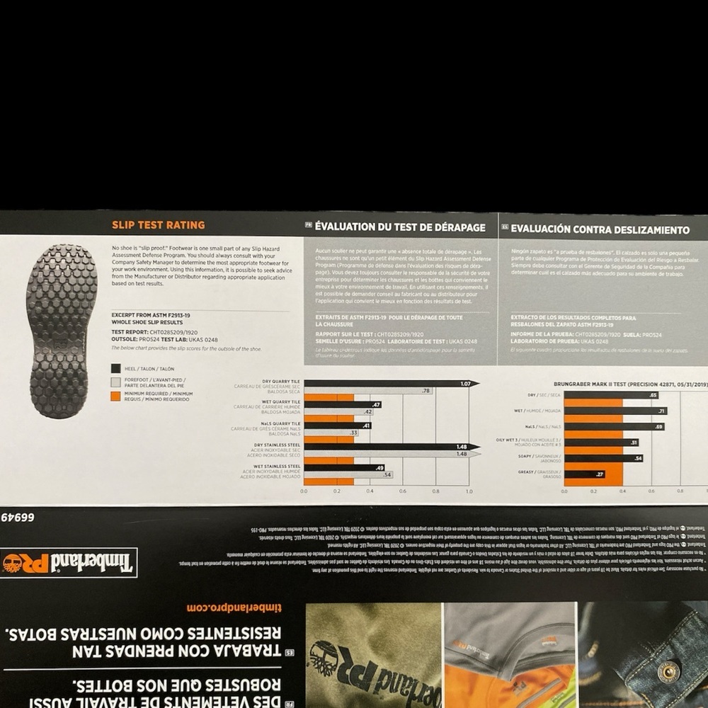 NIB Women’s Timberland Pro Reaxion SD35 Composite Toe Safety Work Shoe Size 7 - Picture 14 of 14